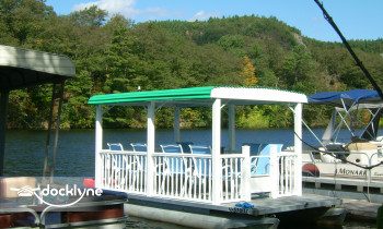 The Pastures Campground boat rental operation on Orford, NH 4