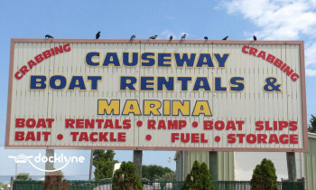 Causeway Boat Rentals boat rental operation on Manahawkin, NJ 7