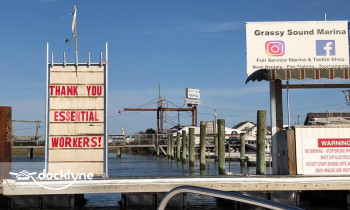 Grassy Sound Marina boat rental operation on Wildwood, NJ 1