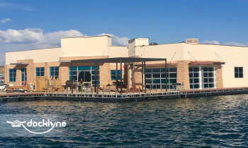 Navajo Lake Marina boat rental operation on Navajo Dam, NM 3