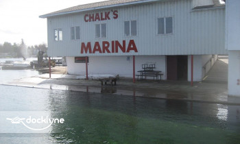 Chalk's Marina boat rental operation on Fishers Landing, NY 7