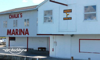 Chalk's Marina boat rental operation on Fishers Landing, NY 1