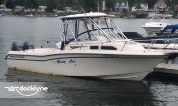Chalk's Marina boat rental operation on Fishers Landing, NY 5