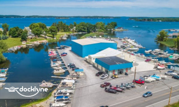 Clayton Marina boat rental operation on Clayton, NY 1