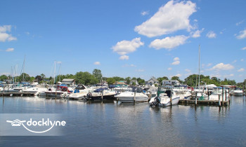 Leeward Cove Marina South boat rental operation on Patchogue, NY 2