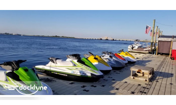 Rockaway Jet Ski boat rental operation on Rockaway Beach, NY 2
