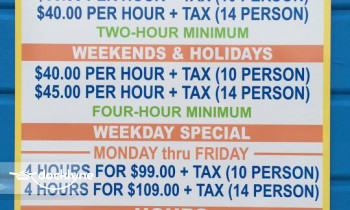 Dusty's Landing II boat rental operation on Akron, OH 4