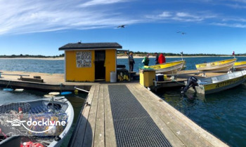 Jetty Fishery Marina boat rental operation on Rockaway Beach, OR 1