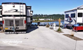 McKinley's Marina & RV Park boat rental operation on Waldport, OR 2